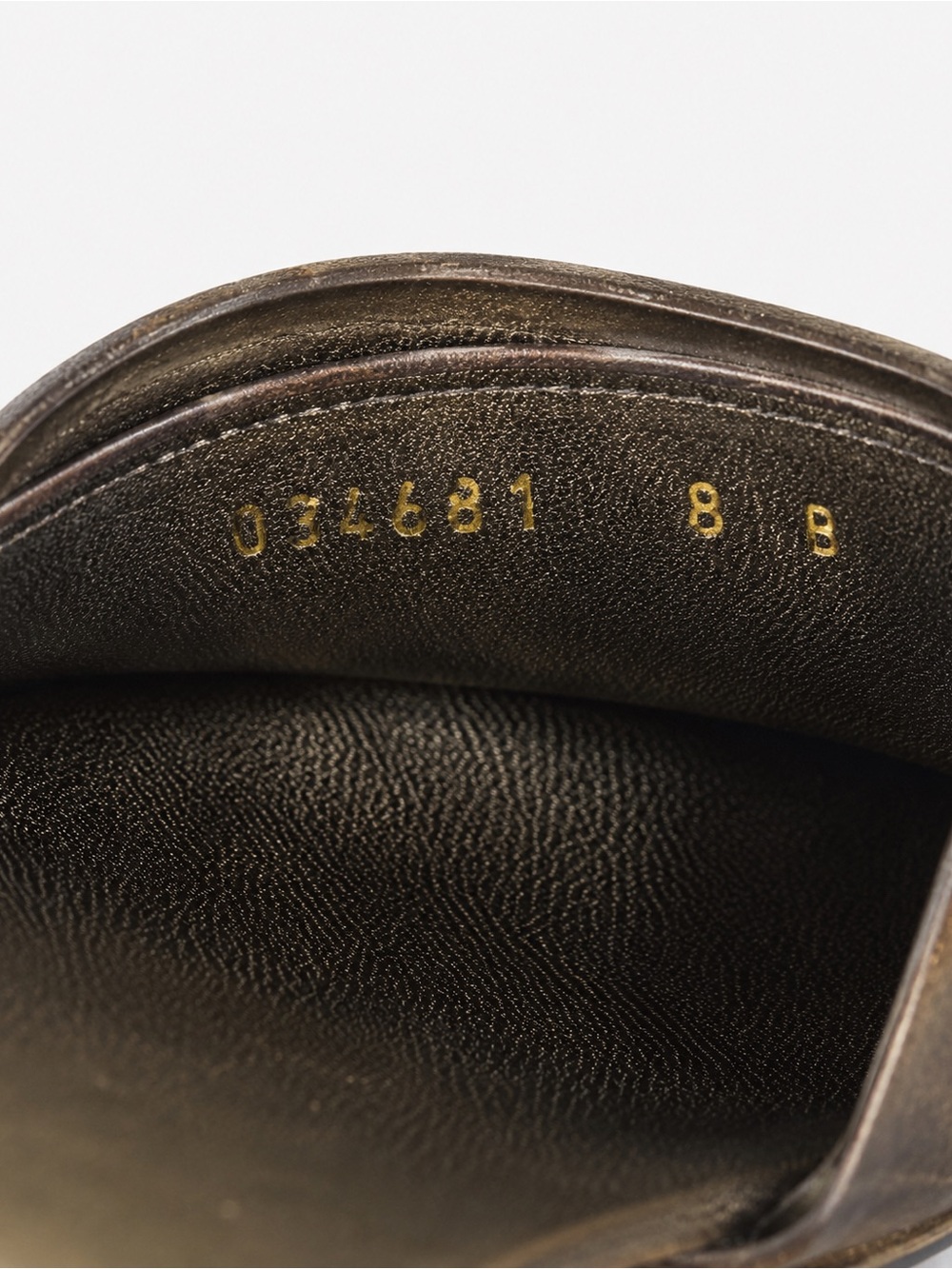 Vintage Gucci GG Gold Canvas Mule Sandals Size 8B - Picture 6 of 6